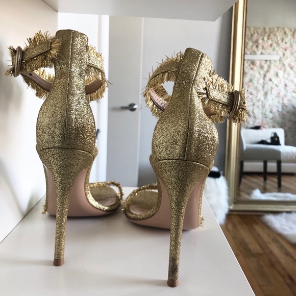 Gianvito Rossi Portofino Fringe Heels - Picture 5 of 6